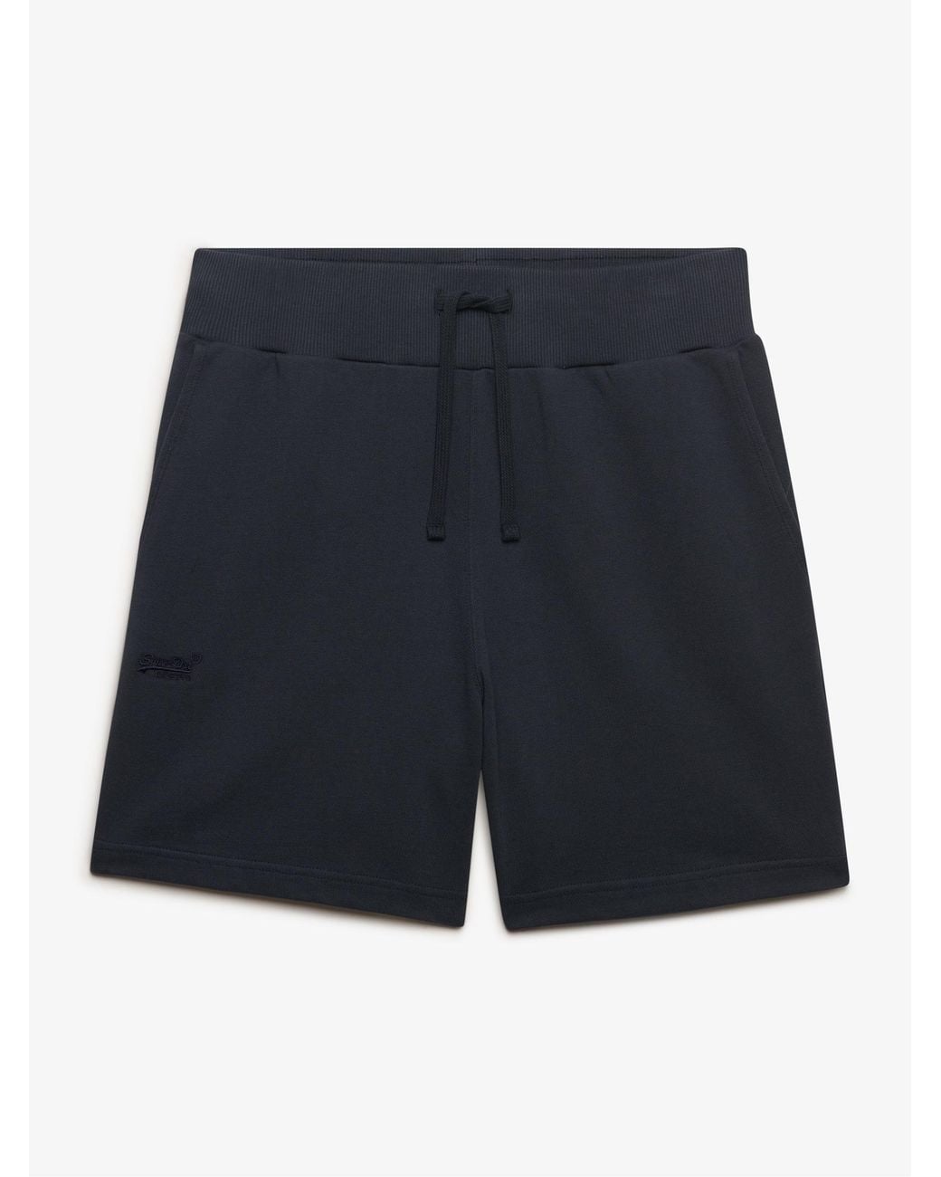 Superdry Blue Essential Logo Classic Shorts for men
