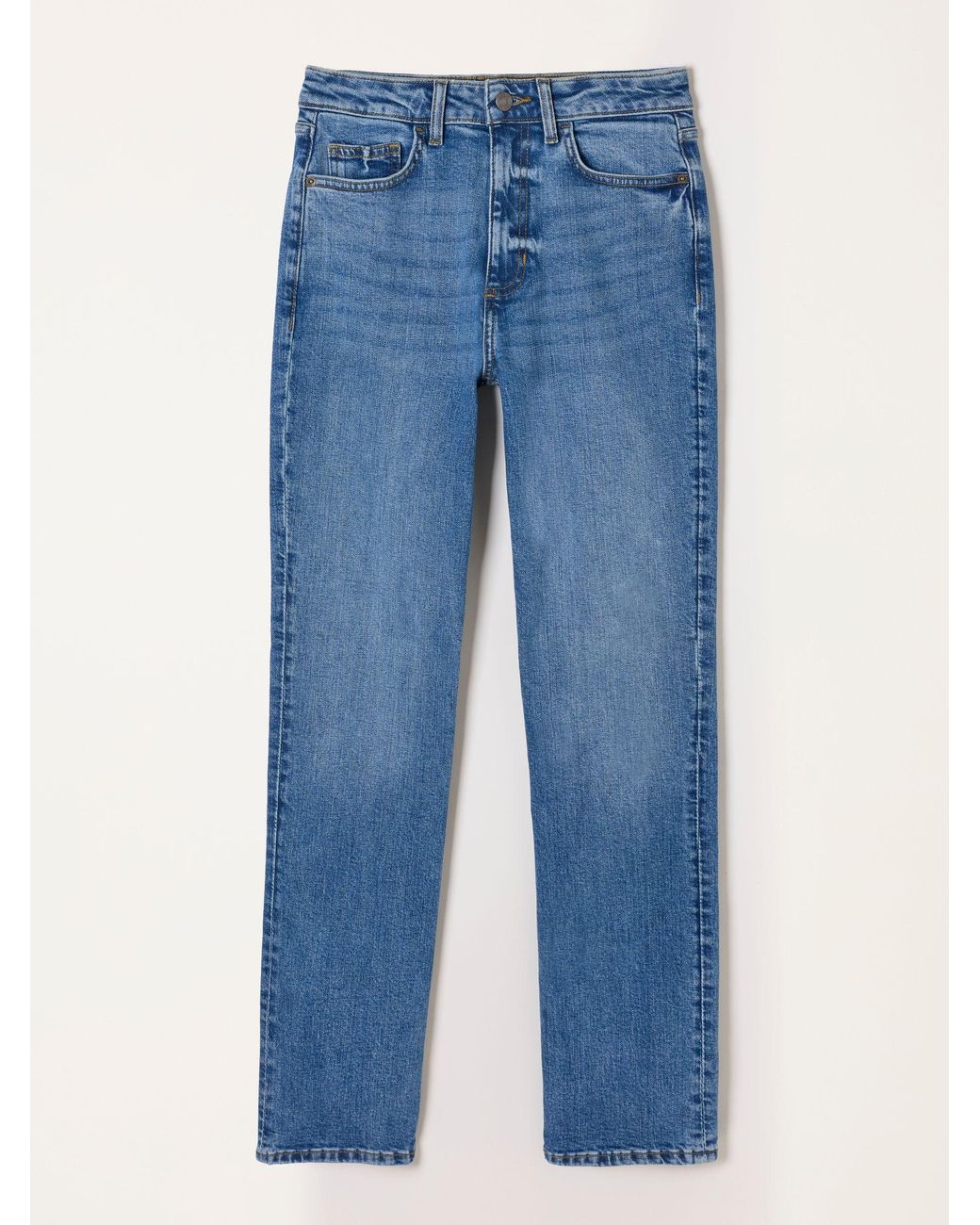 FatFace Blue Carmel Petite Washed Jeans