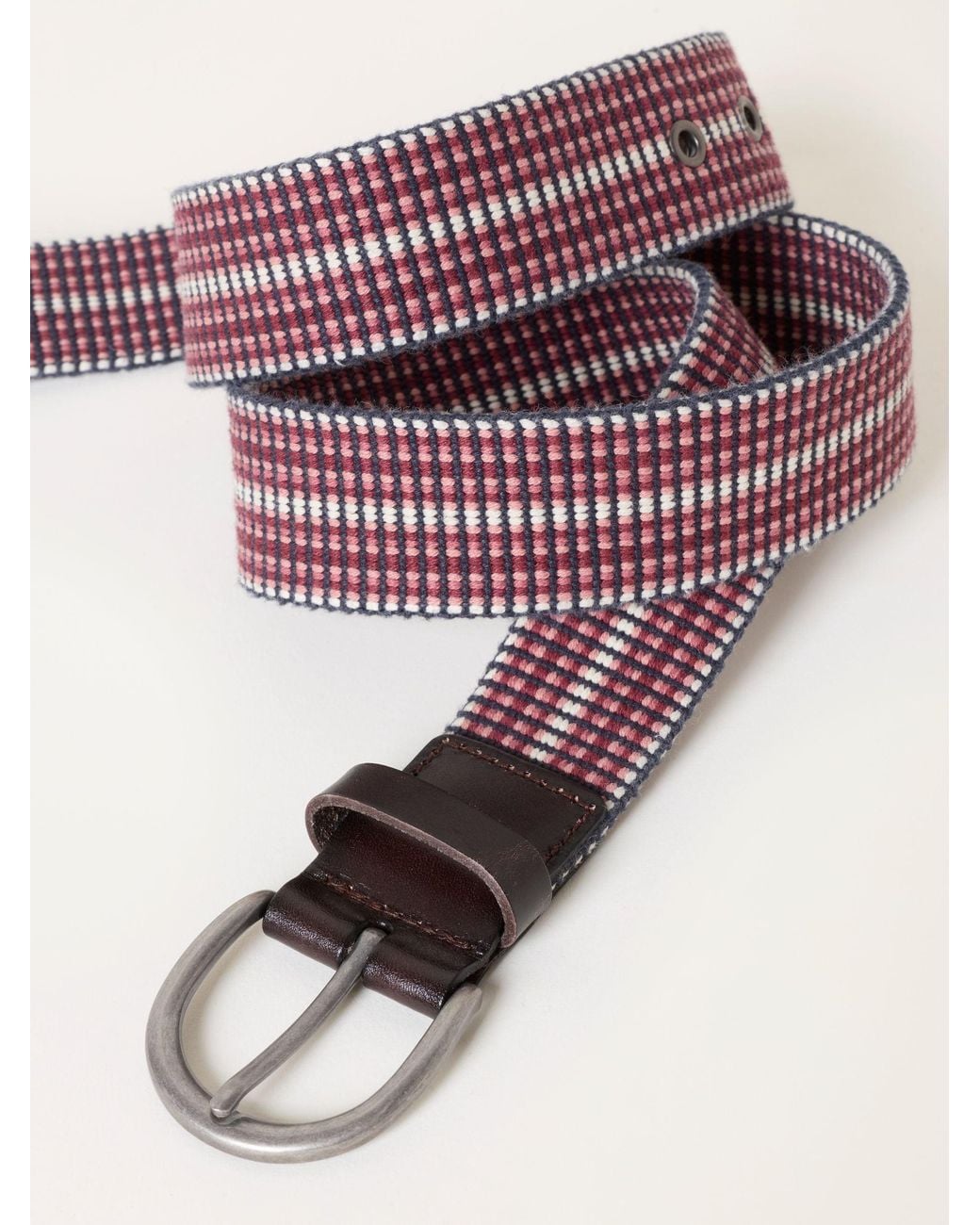 FatFace Purple Woven Belt