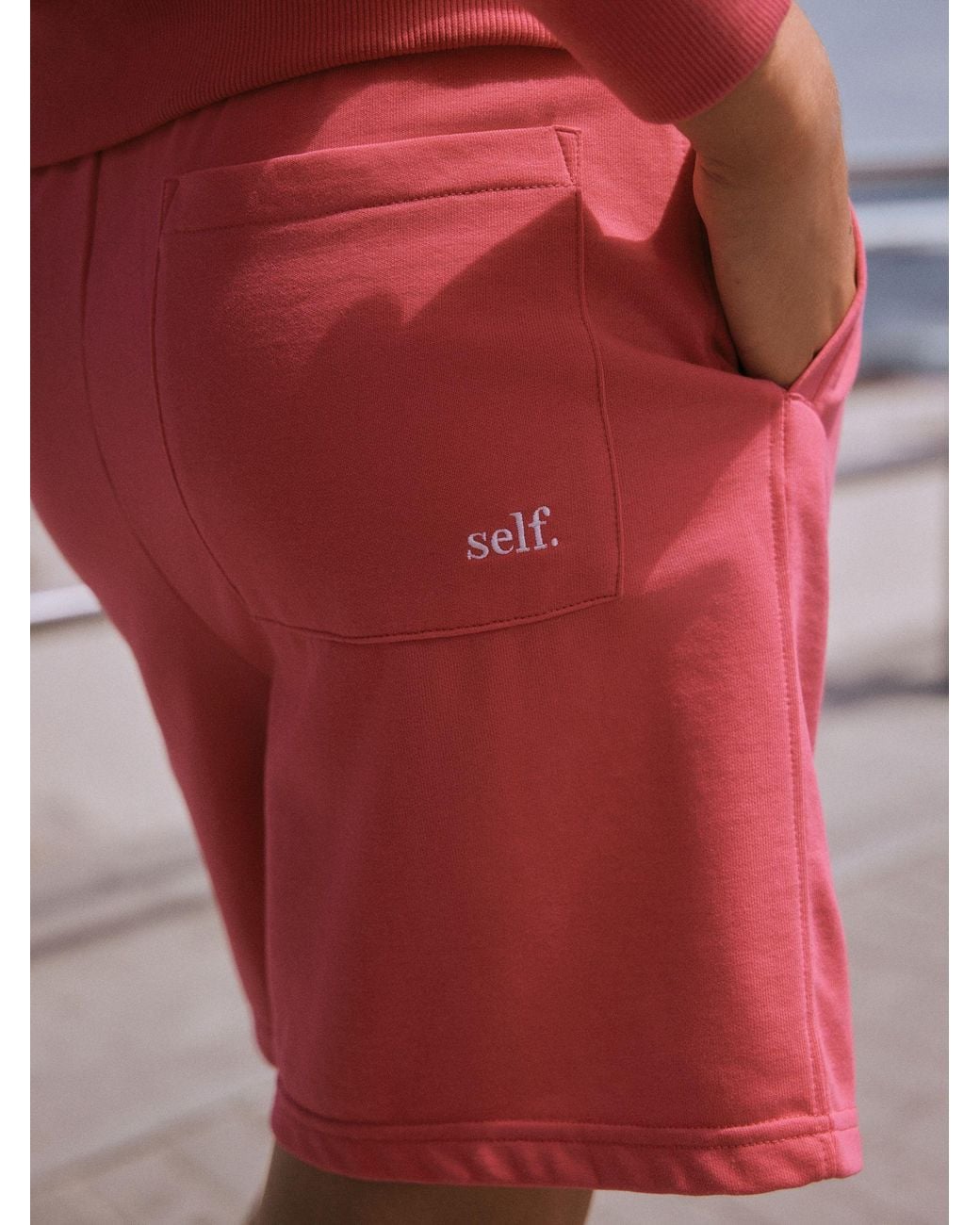 Self Pink Shorts