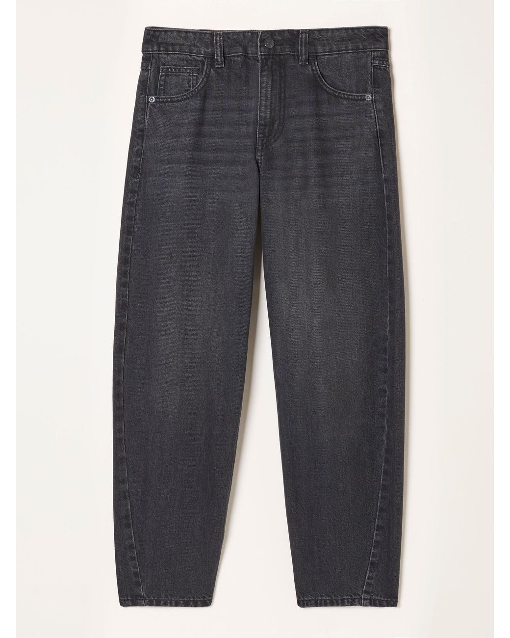 FatFace Black Camber Barrel Jeans