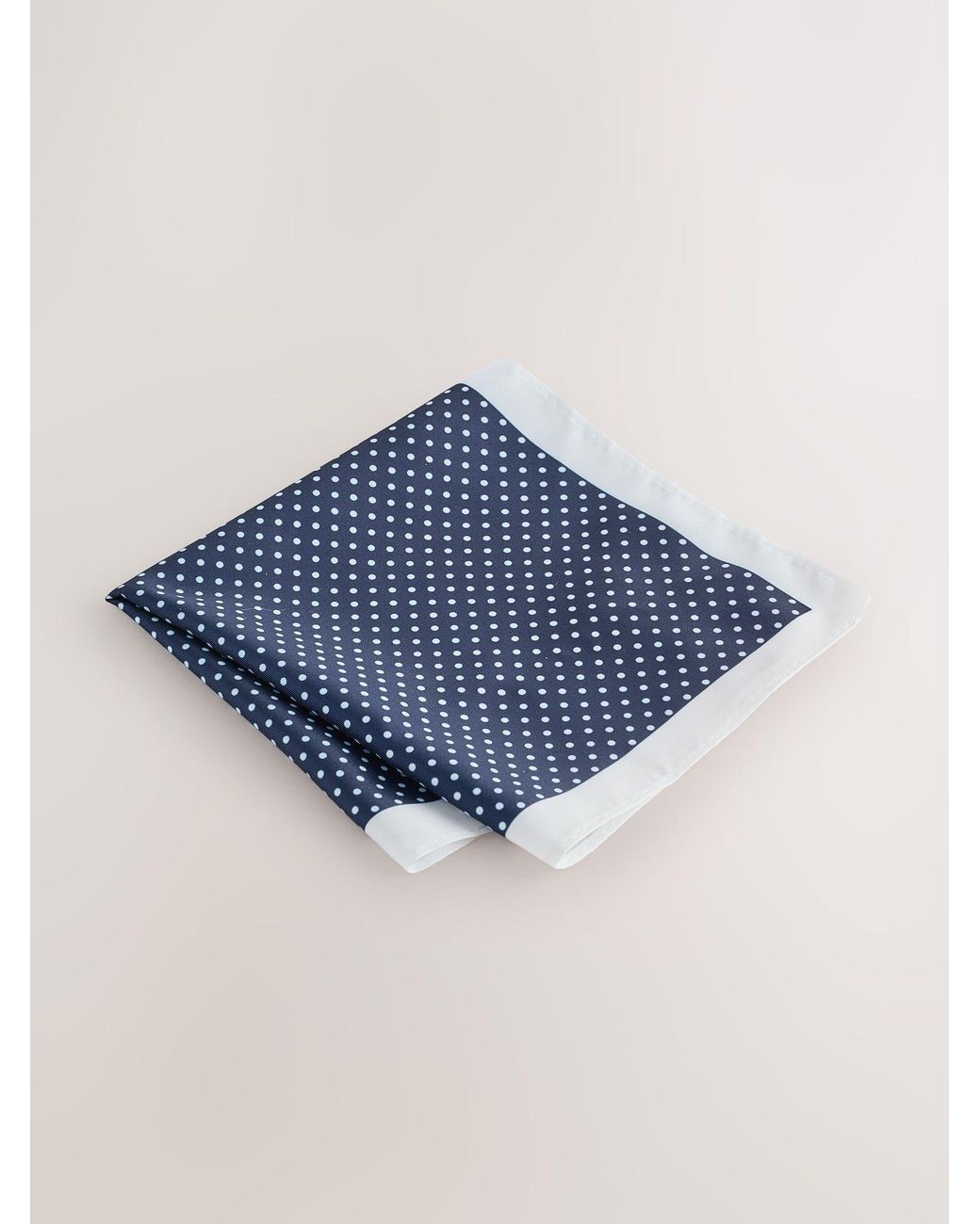Next Blue Tie Pocket And Square Set for men