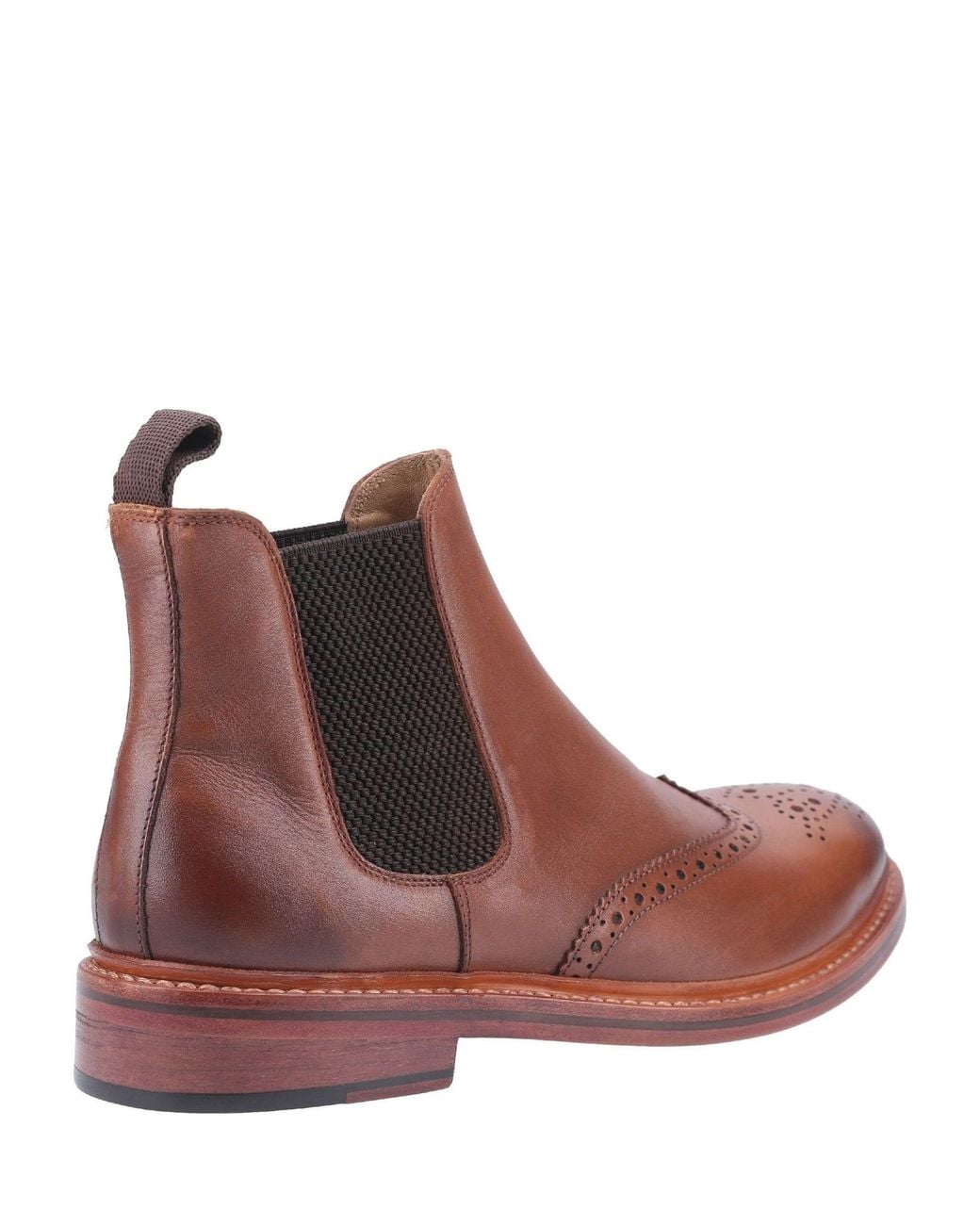 Cotswolds Siddington Chelsea Boots in Brown for Men | Lyst