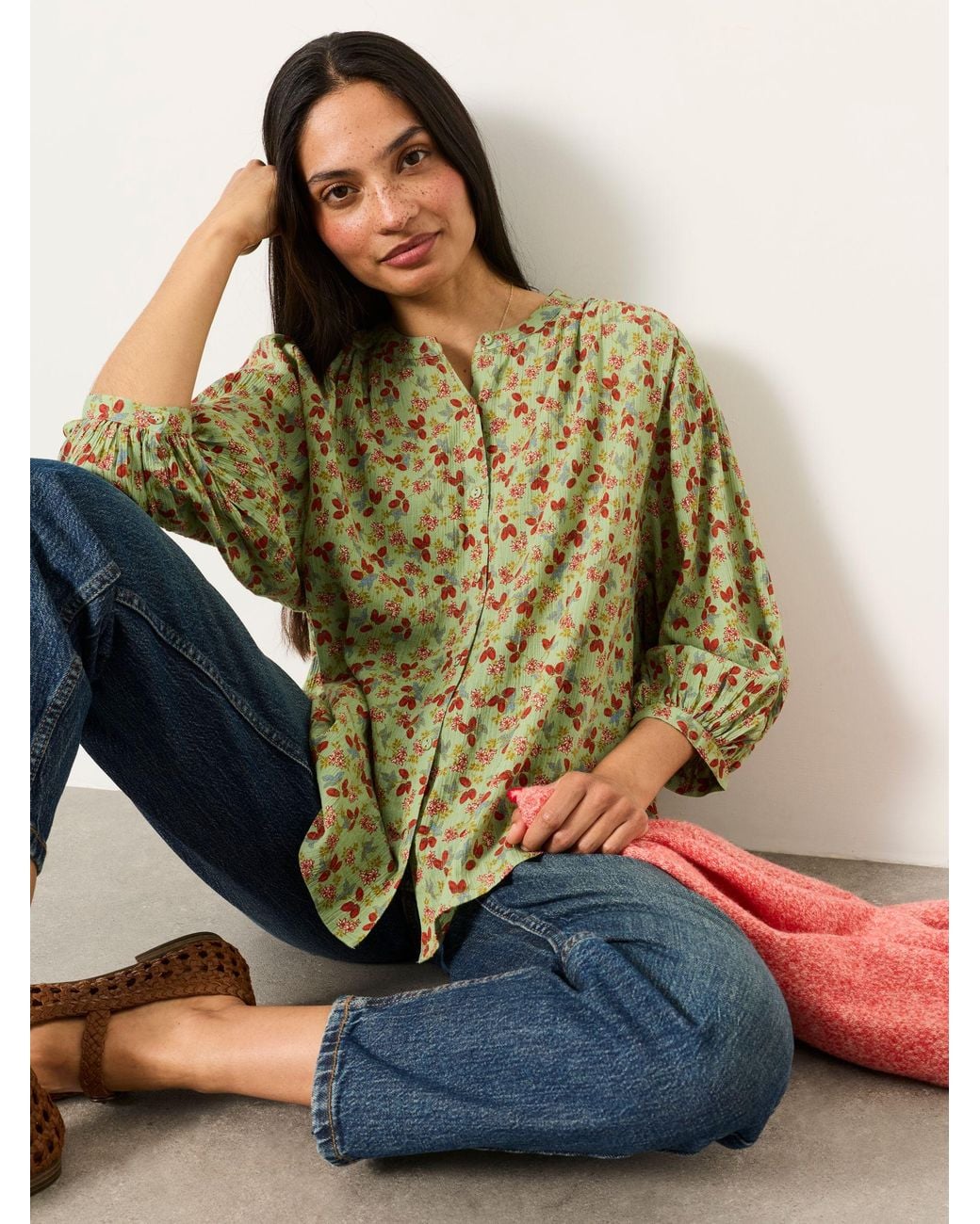 FatFace Multicolor Ellen Blouse
