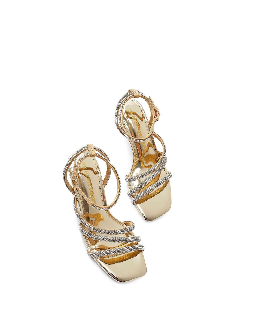 KG by Kurt Geiger White Savanna Low2 Sandals