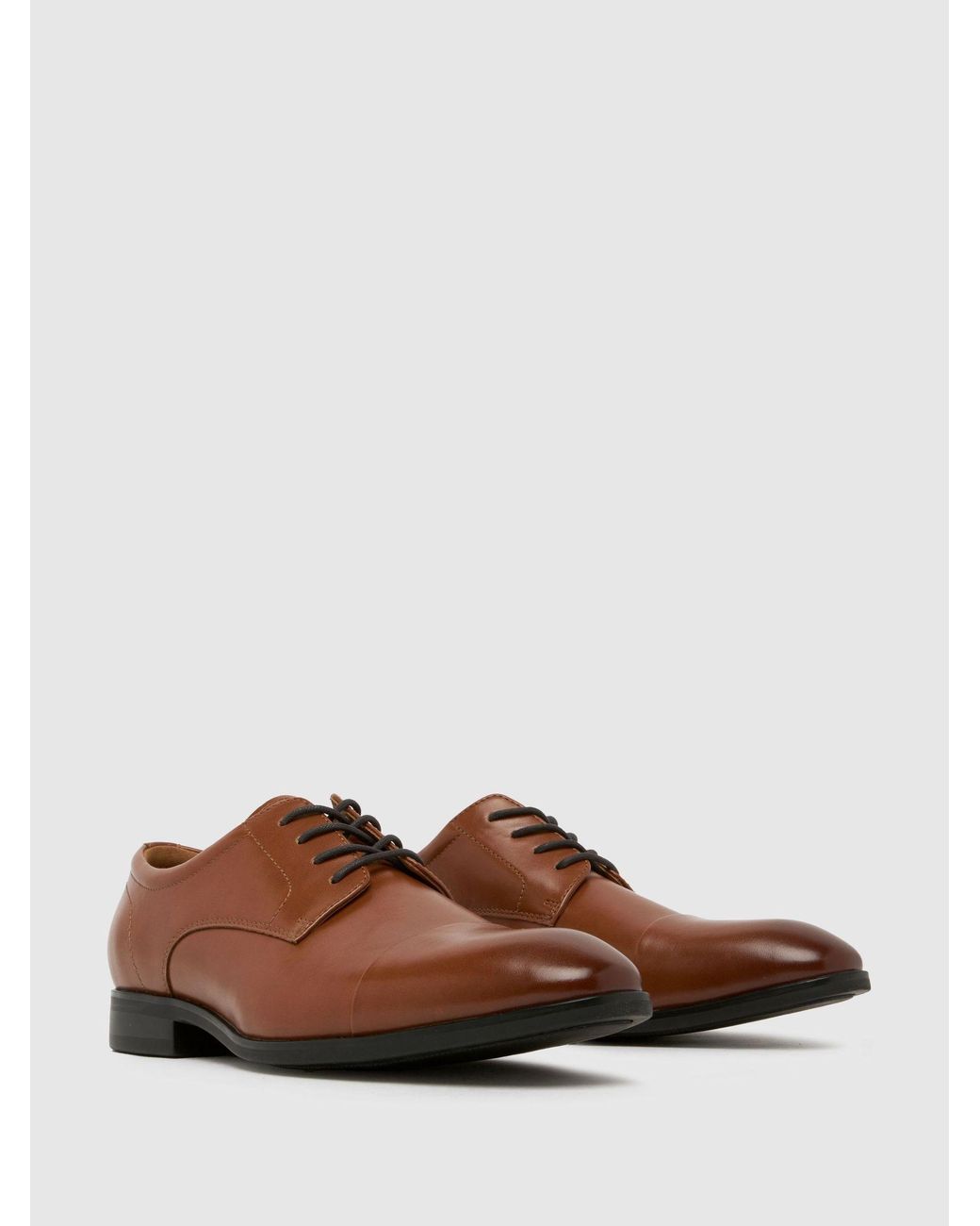 Schuh Ross Derby-E Zum Schnüren in Brown für Herren