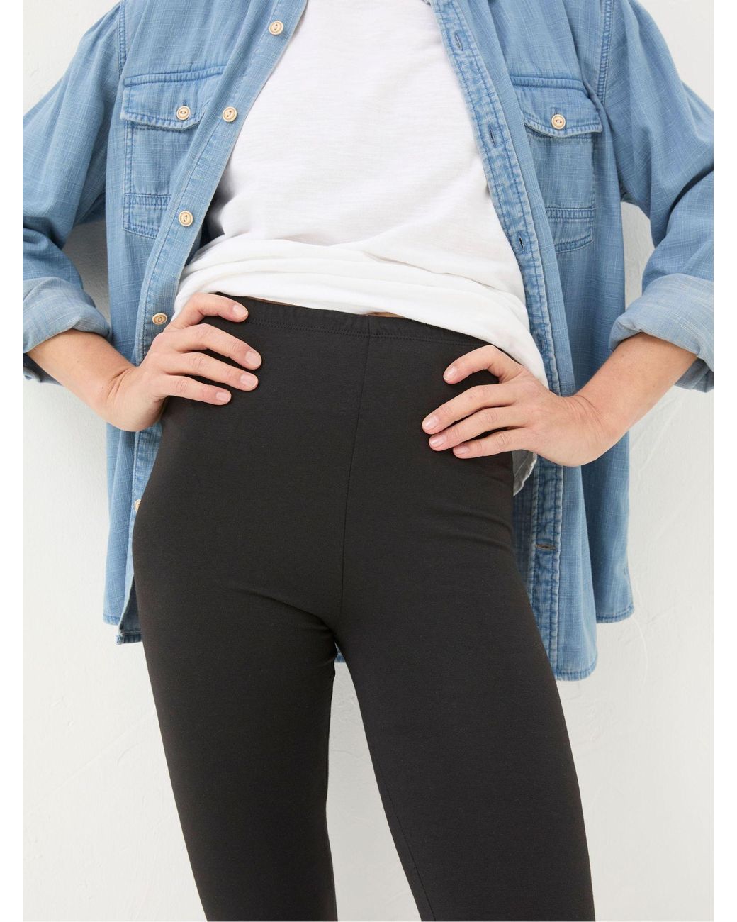 FatFace Blue Meribel Full Length Leggings