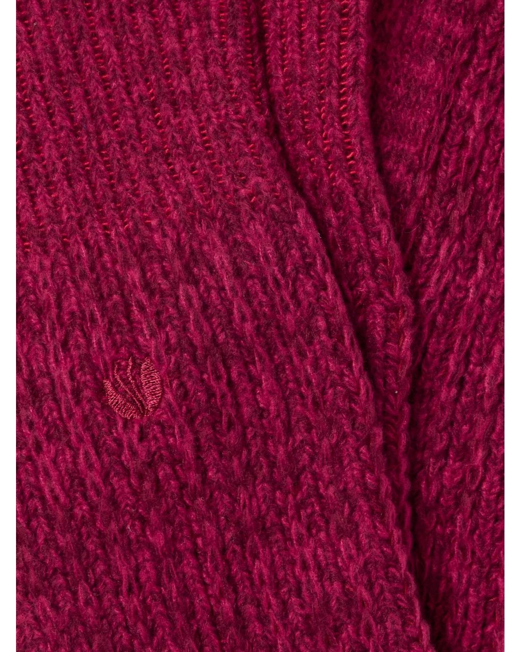 FatFace Red Fatface Burgundy Super Soft Socks