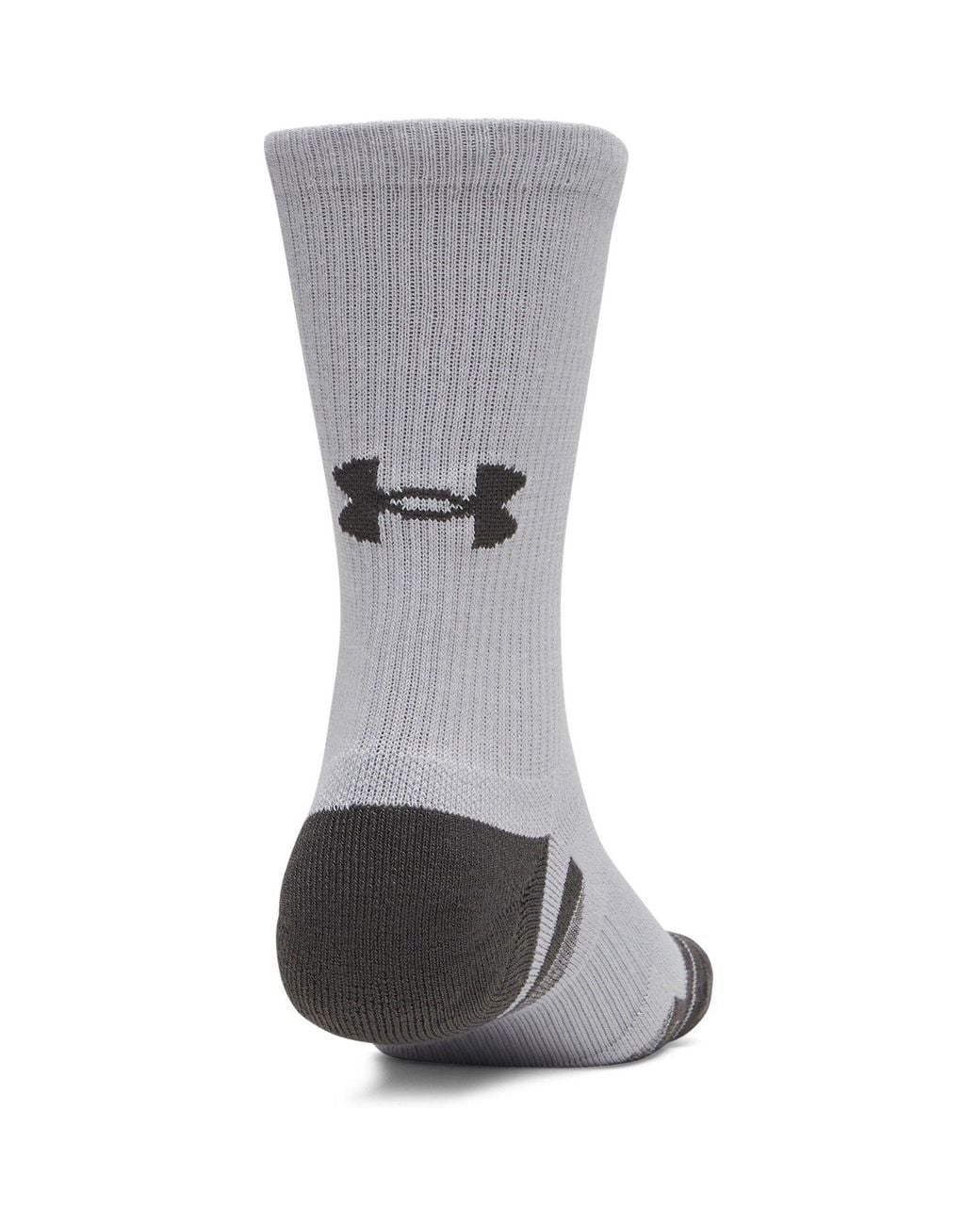 Under Armour Black Performance Tech Crew Socks 3 Pack for men