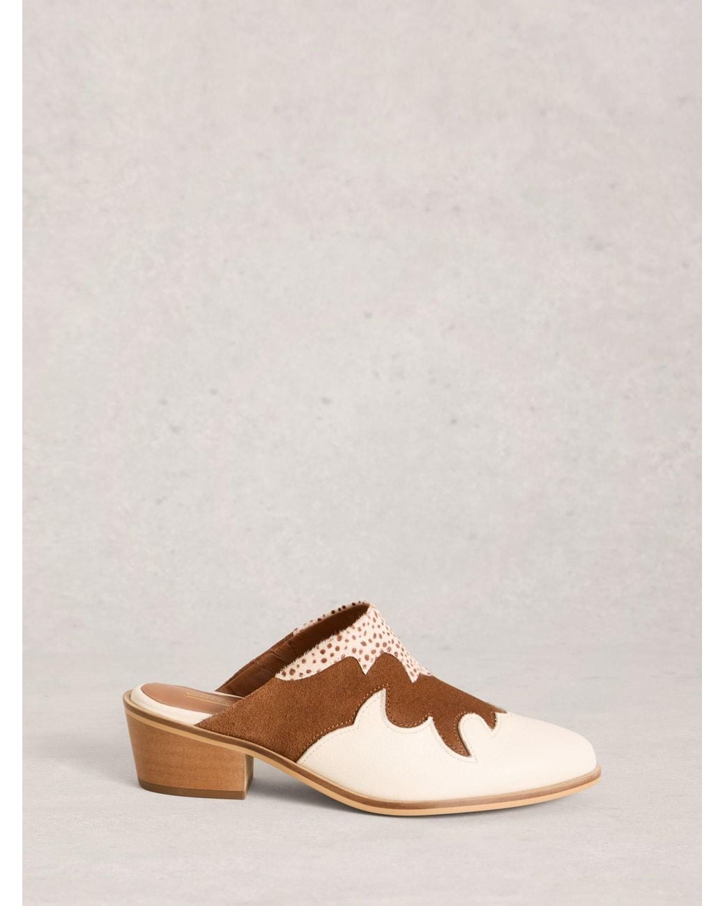 White Stuff Natural Western Mules