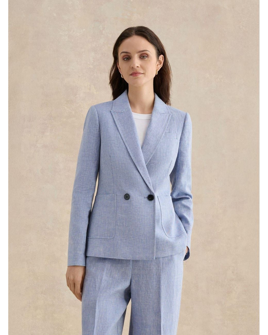 Hobbs Blue Estella Jacket