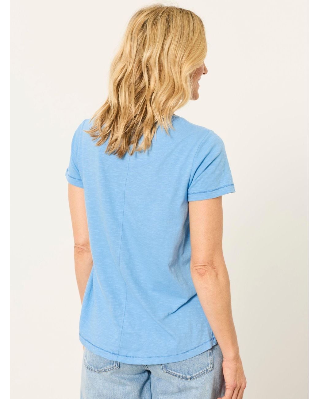 FatFace Blue Aloa Land Tee