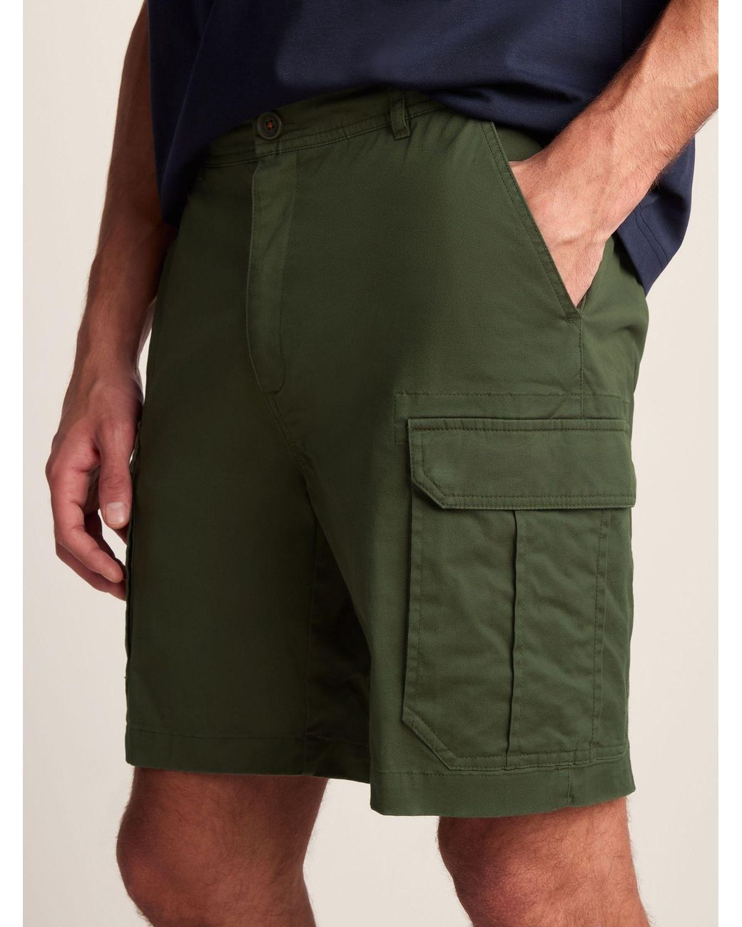TOG24 Green Pace Supersoft Cargo Shorts for men