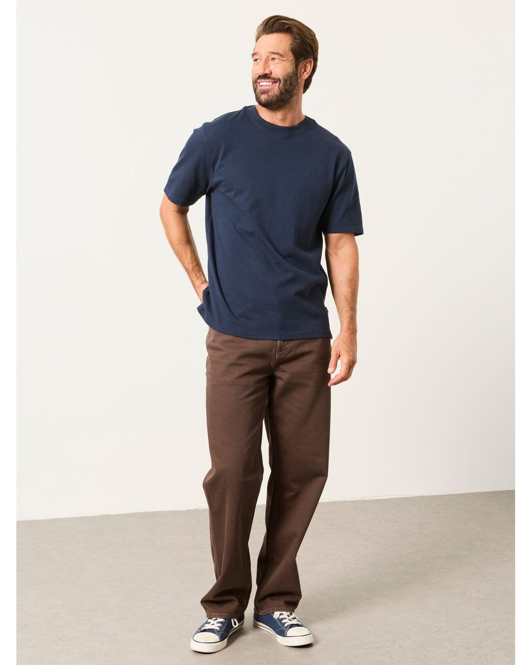 FatFace Blue Alton Short Sleeve T-Shirt for men