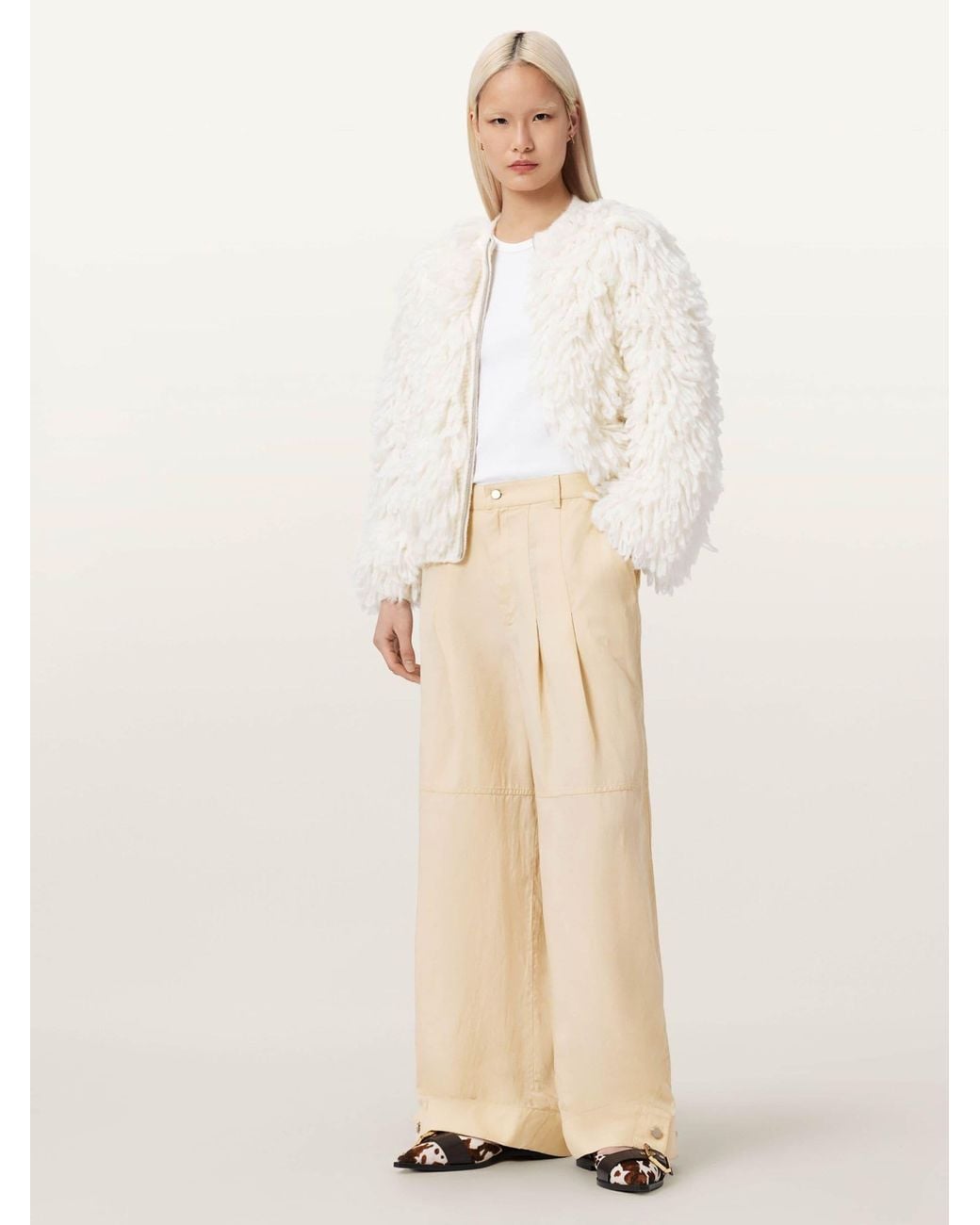 AllSaints Natural Allsaints Sherell Trousers