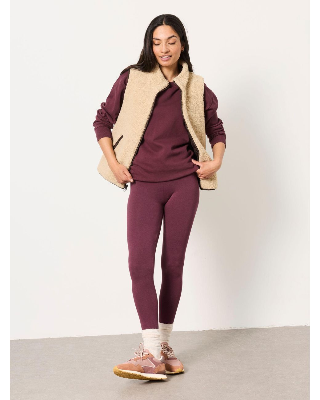 FatFace Pink Meribel High Rise Leggings
