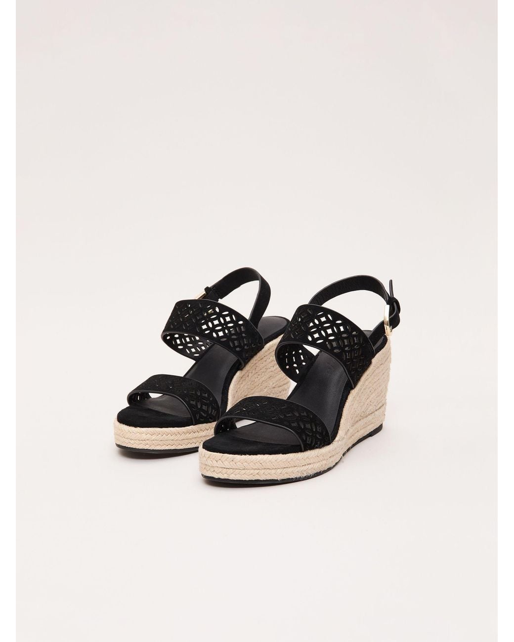 Phase Eight Natural Suede Espadrilles Shoes