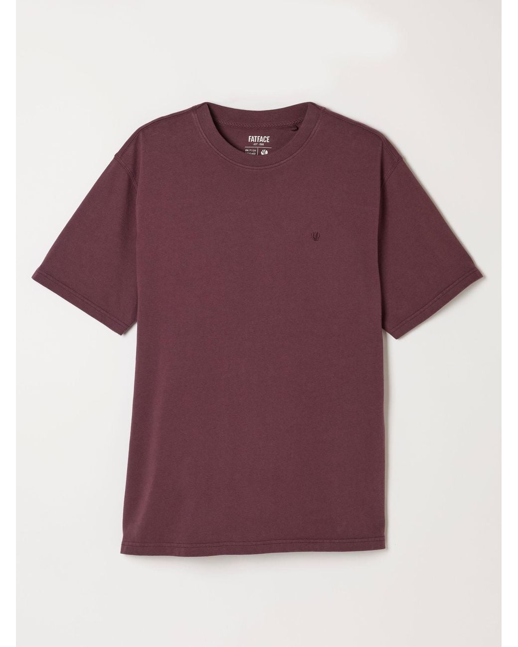 FatFace Red Alton Short Sleeve T-Shirt for men