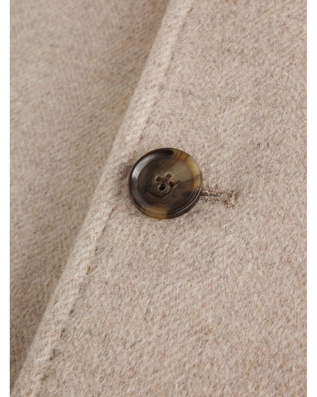 Next Natural Neutral N. Premium Wool Blend Pattern Epsom Coat for men
