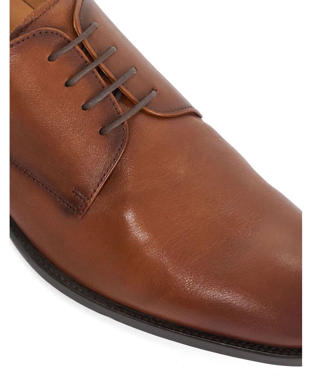 Dune Flexi Sole Derby Shoes in Brown für Herren