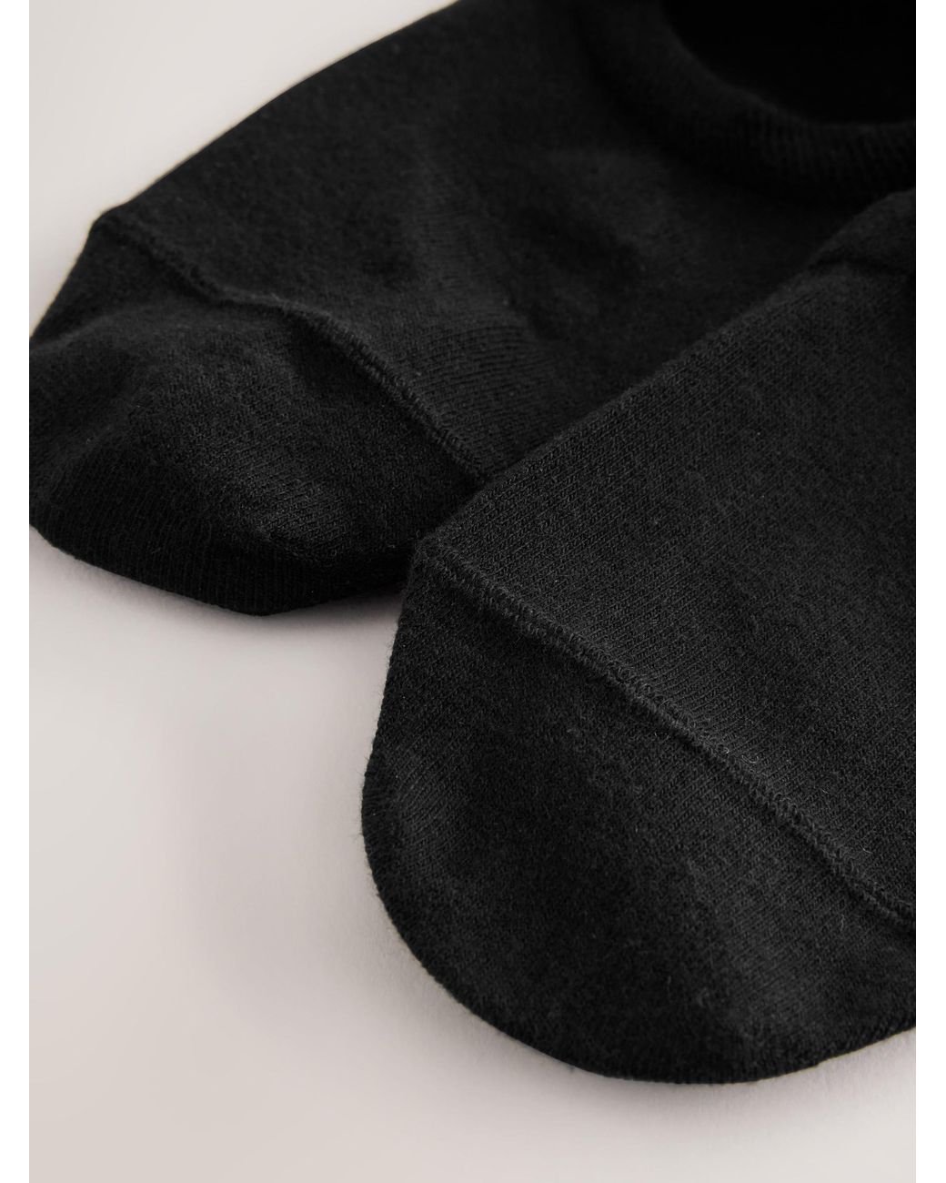 Next Black Basic Invisible Socks 3 Pack