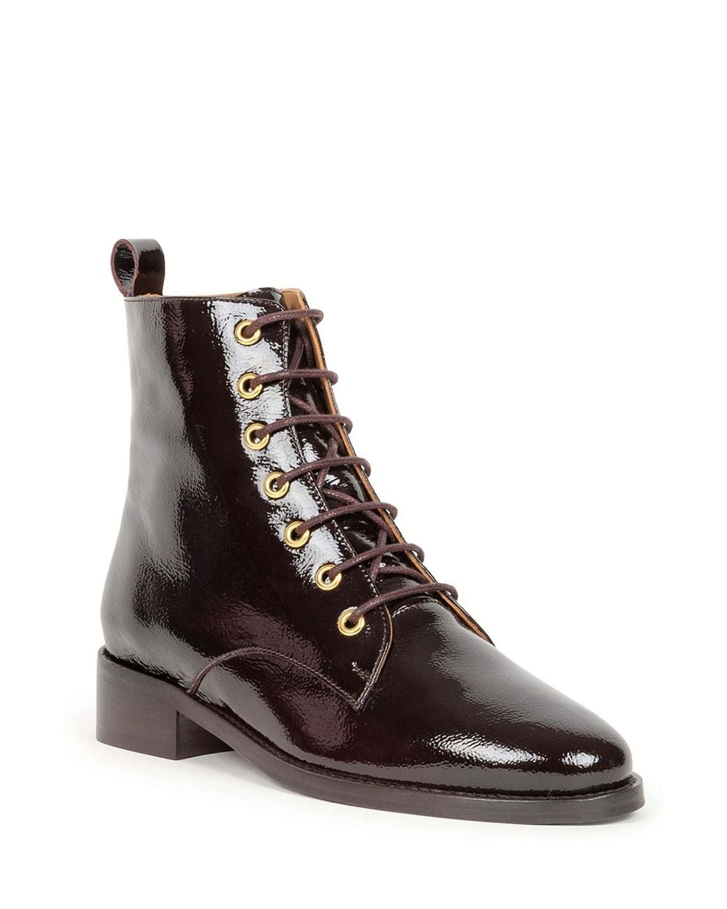 Bobbies Brown Lace Up Boots