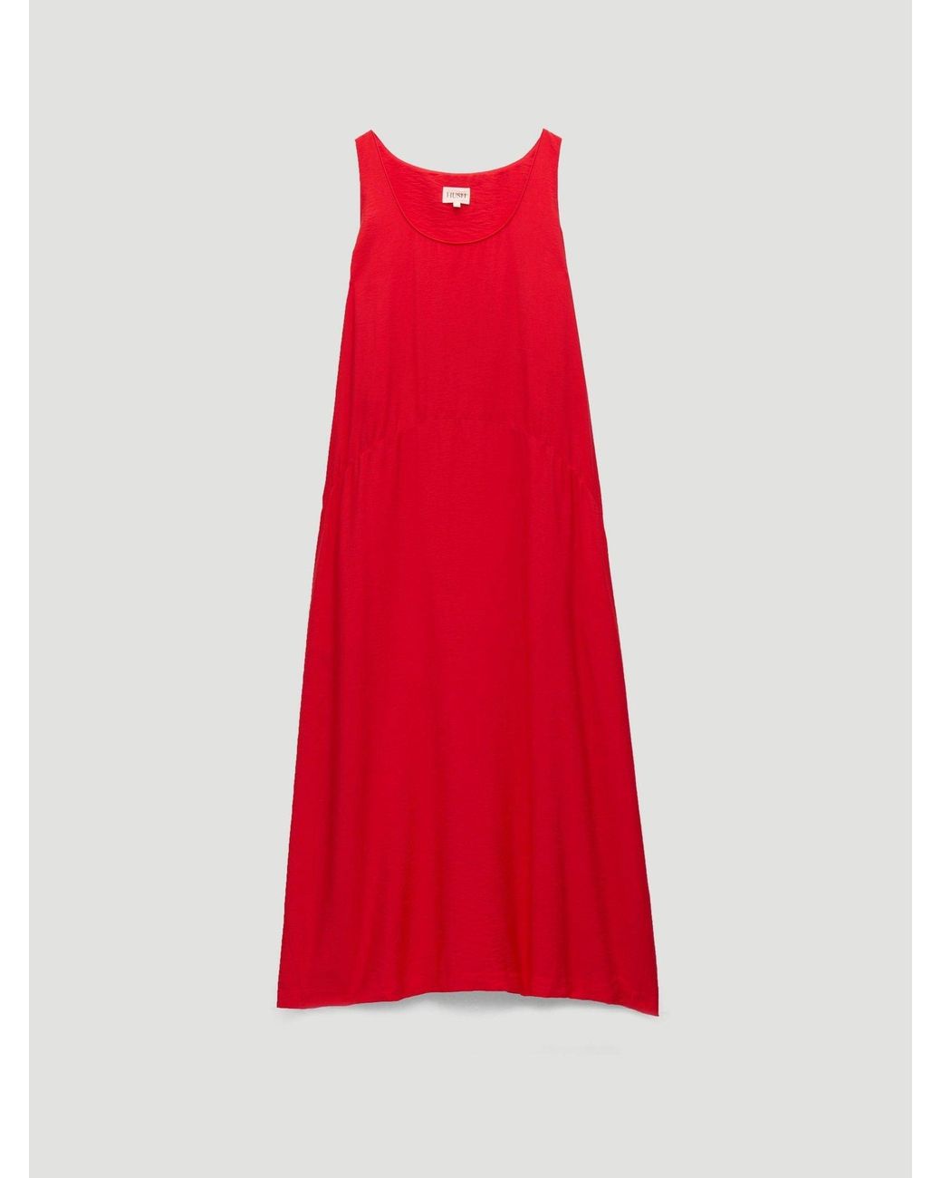 Hush Liddie Air Flow Barrel Tank Dress in Red