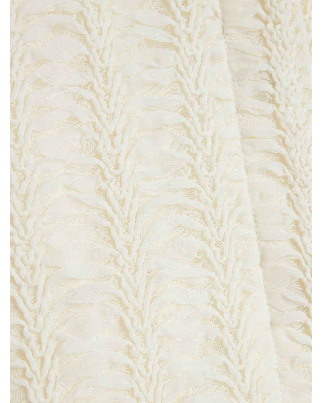 River Island White Textured Collar Jacket