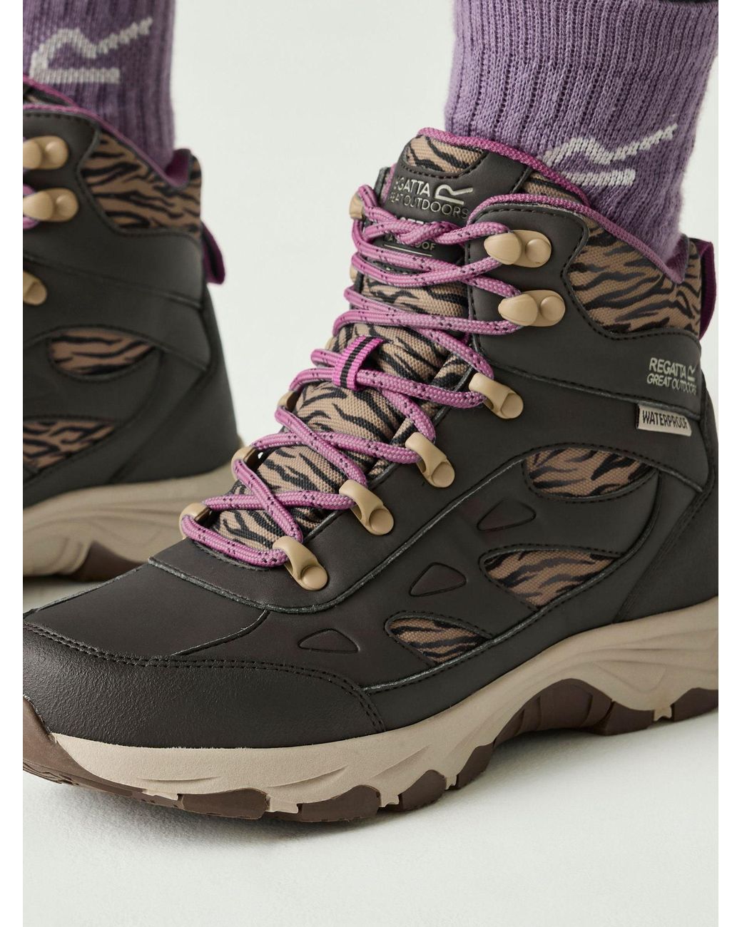 Regatta White Vendora Boots