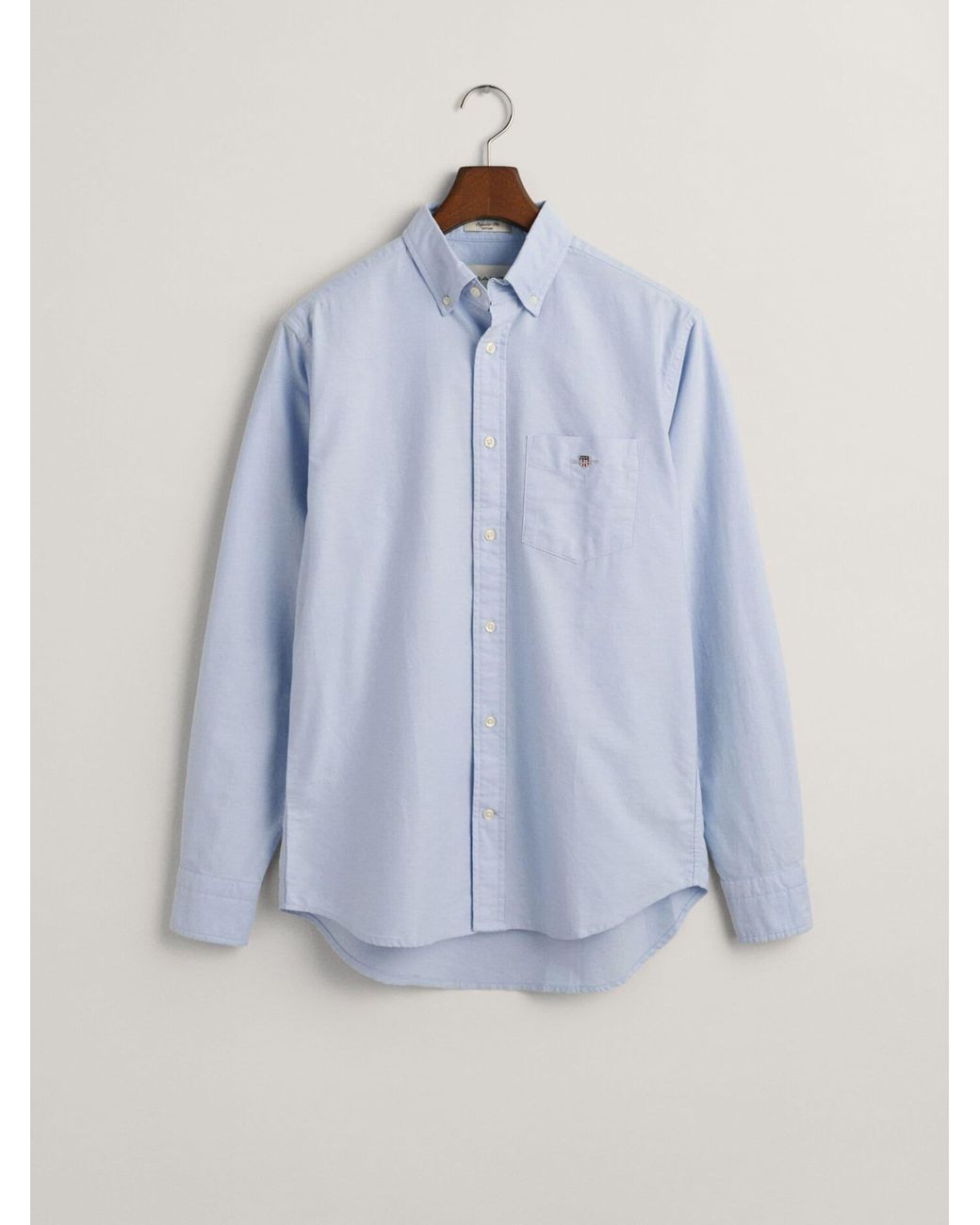 Gant Klassisches Oxford Logo-Hemd in Blue für Herren