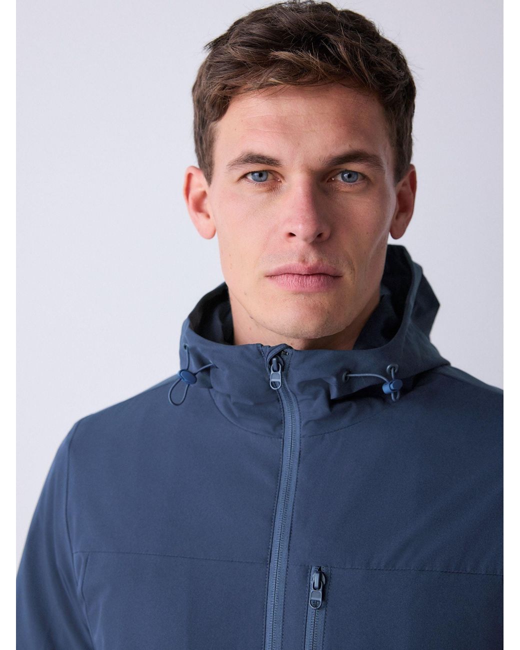Next Blue Drytech Shower Resistant Anorak Jacket for men