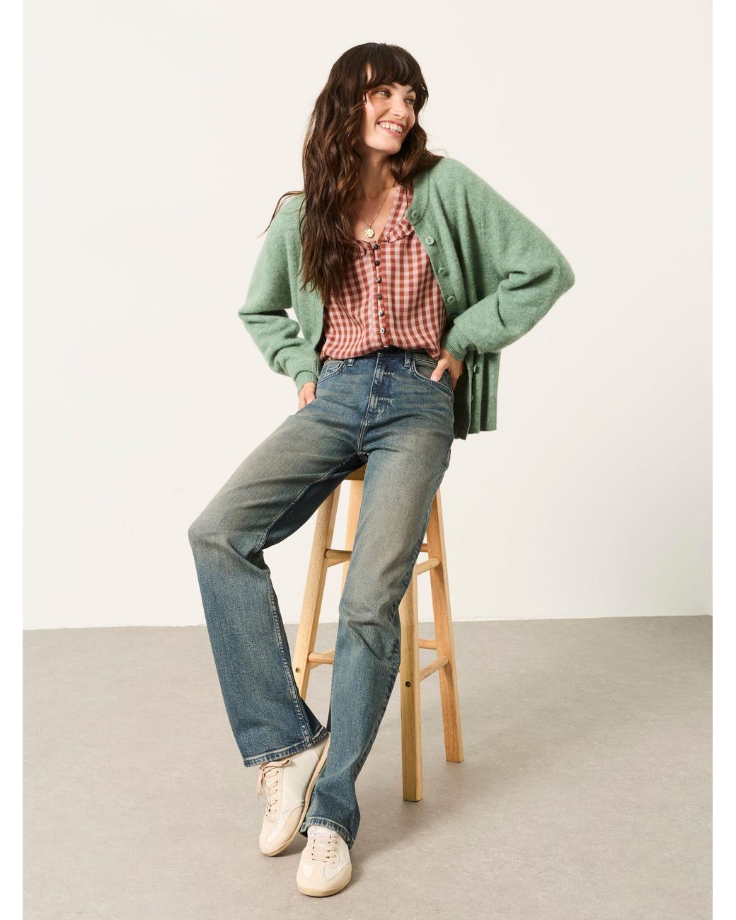 FatFace Blue Fatface Carmel Washed Jeans