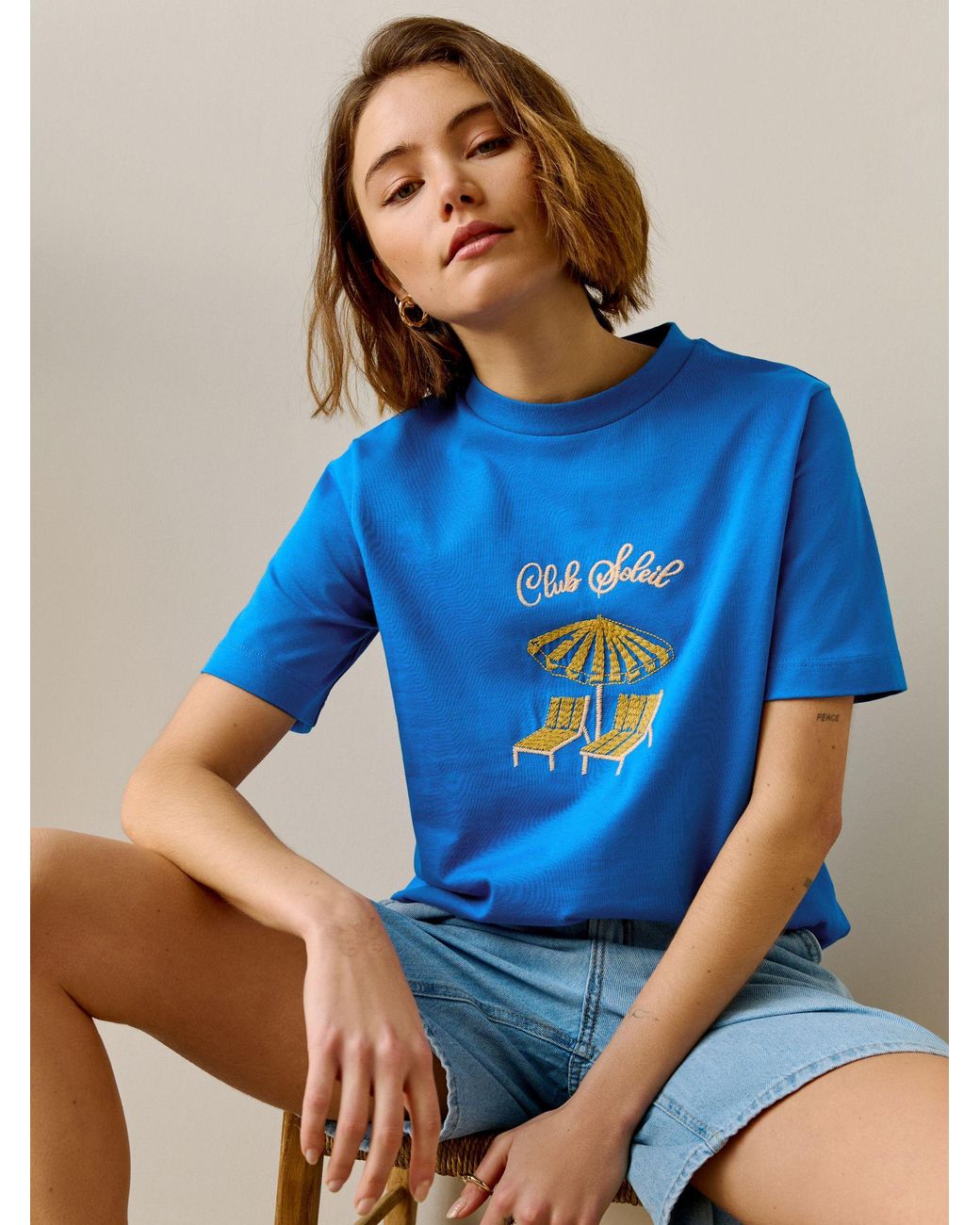 Next Blue Heavyweight Basic T-Shirts 3 Pack