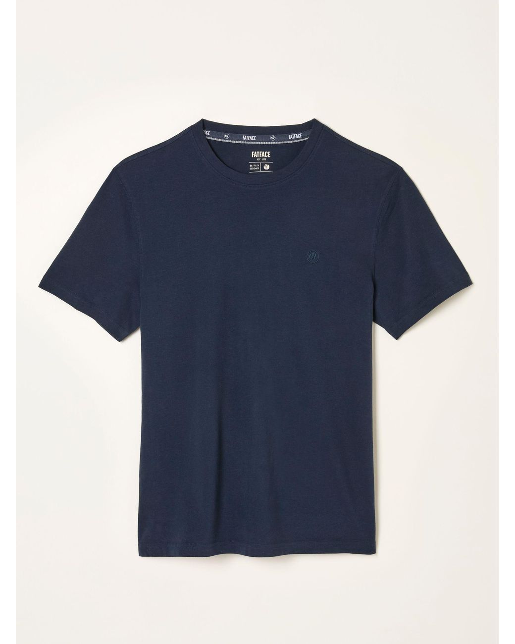 FatFace Blue Lulworth Short Sleeve T-Shirt for men