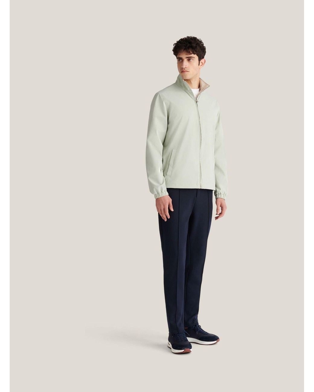 Peckham Rye Natural Zip Jacket for men