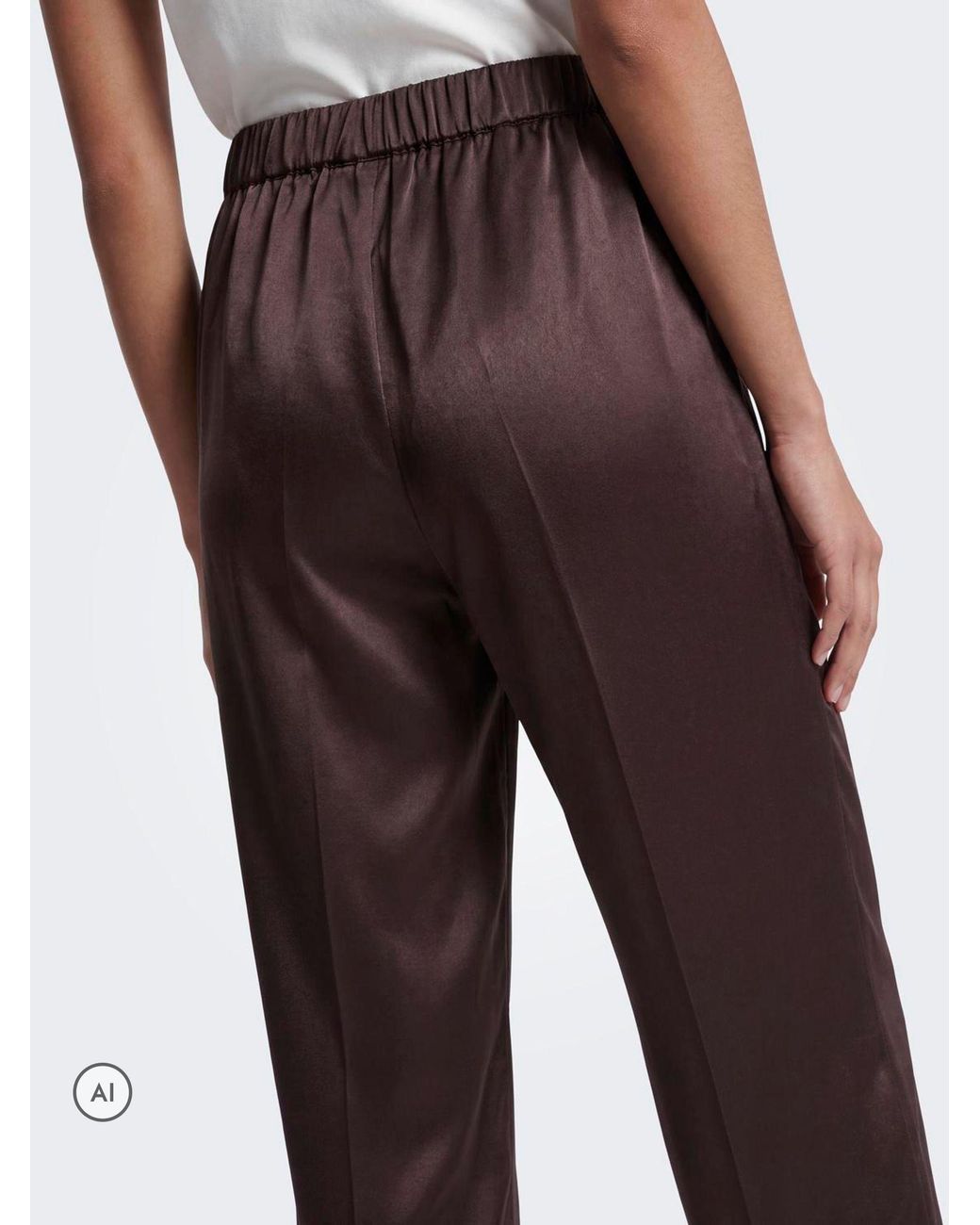 ONLY Brown Elastic Back Balloon Trousers