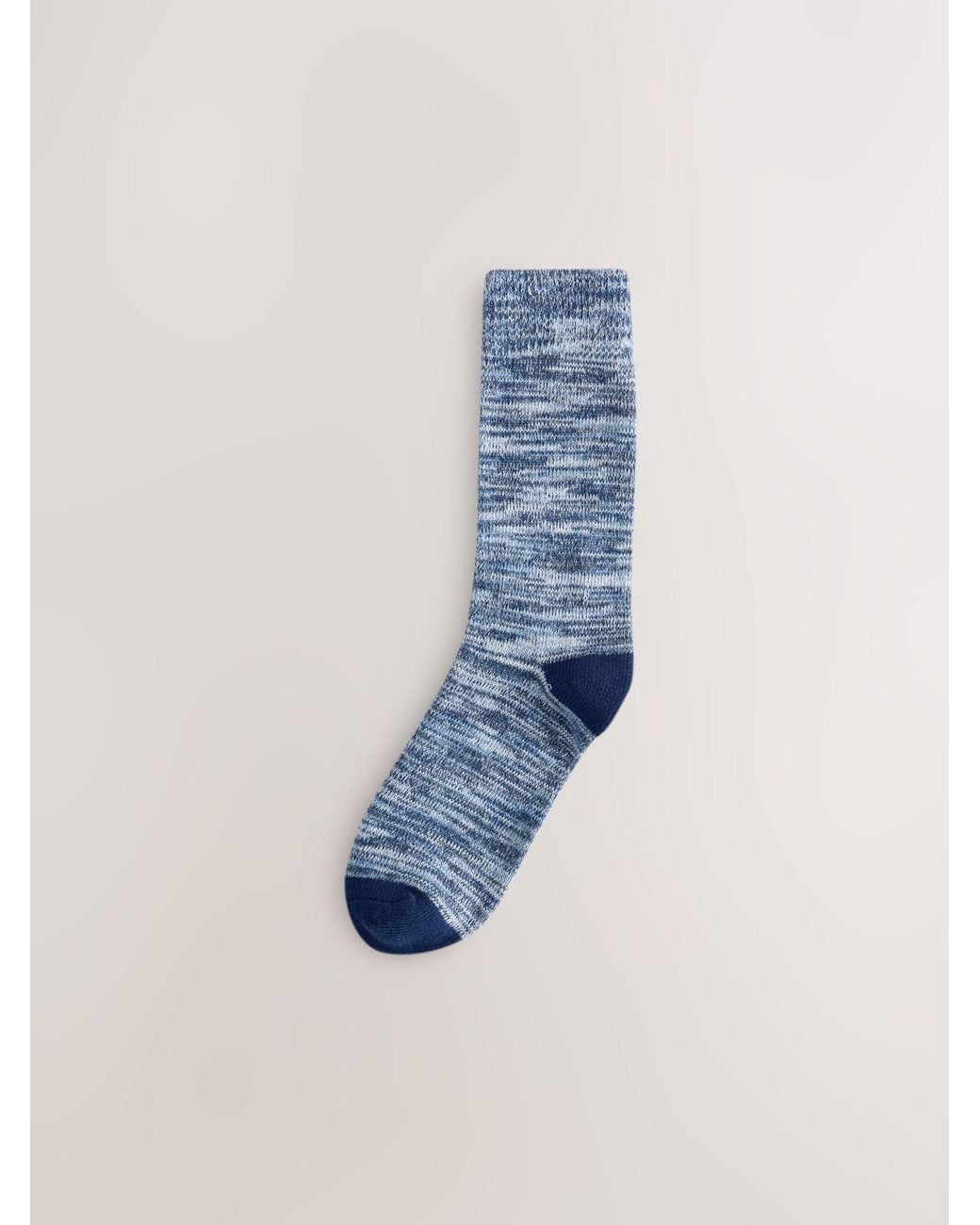 Next Blue Twist Ribbed Socks 4 Pack for men