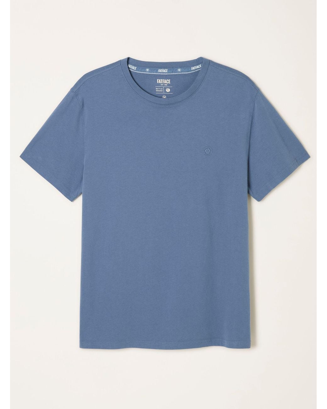 FatFace Blue Lulworth Short Sleeve T-Shirt for men