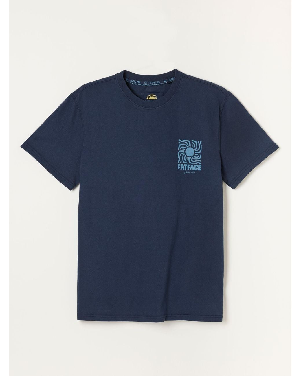 FatFace Blue Graphic T-Shirt for men