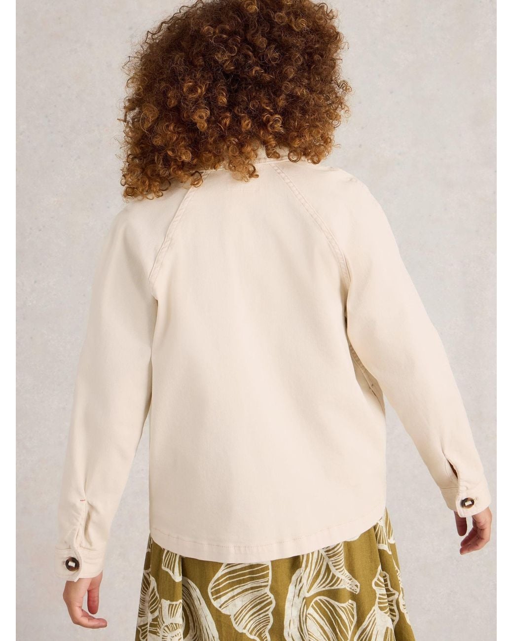 White Stuff Natural Eden Denim Jacket