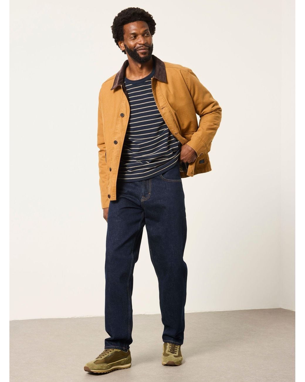 FatFace Blue Selvedge Jeans for men