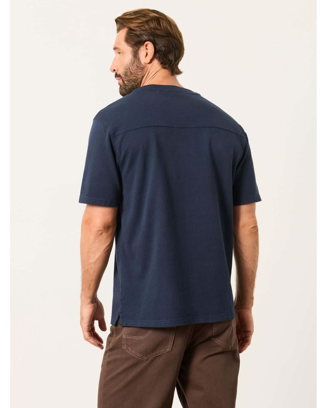 FatFace Blue Alton Short Sleeve T-Shirt for men