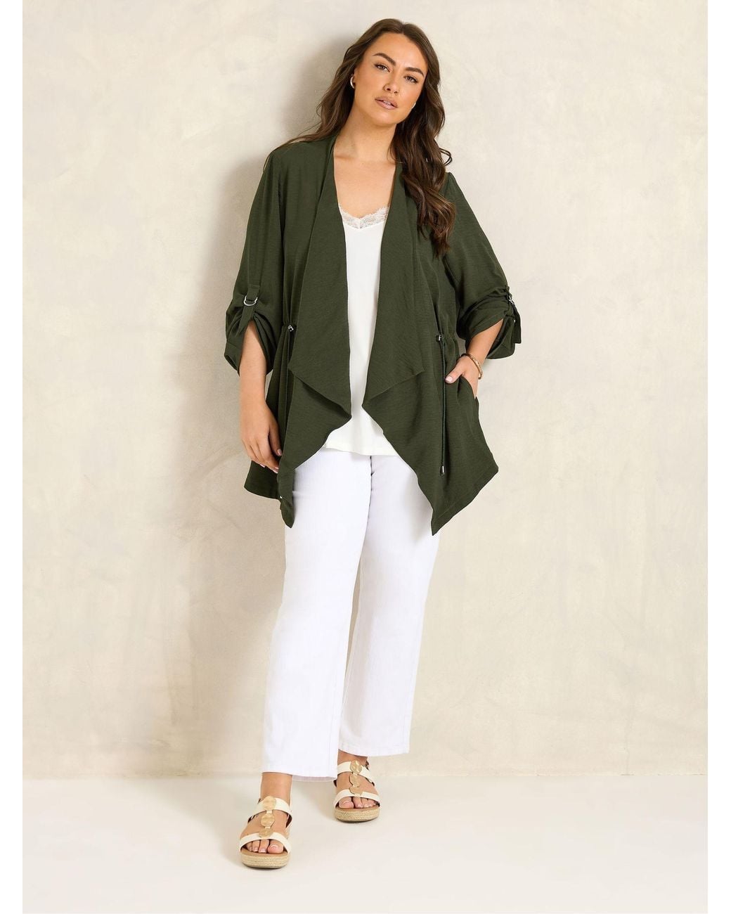 Evans Green Airflow Waterfall Jacket