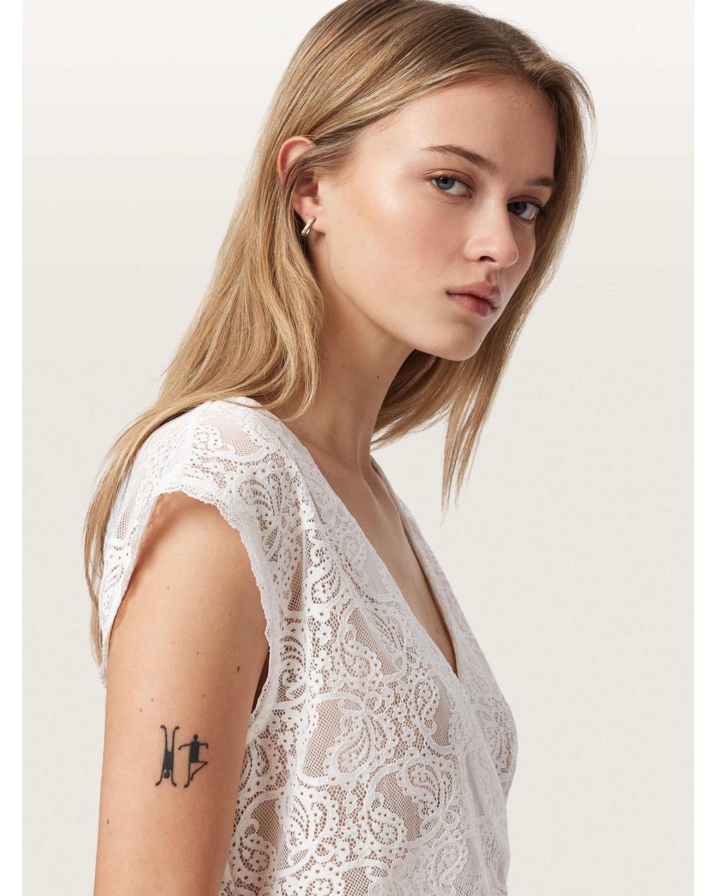 AllSaints Natural Allsaints Vera Top