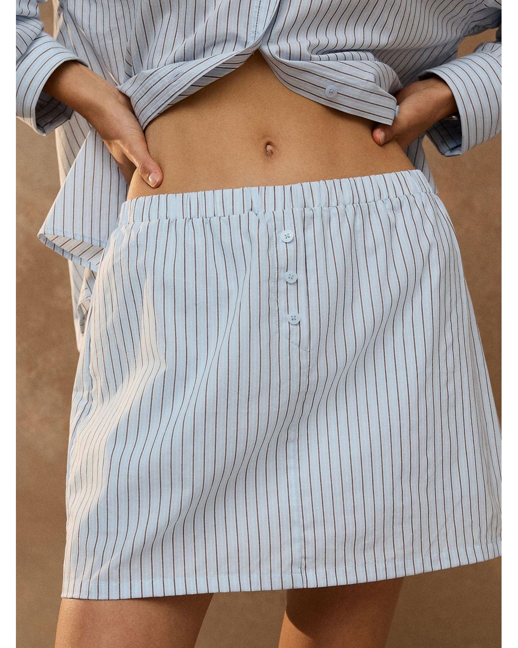 Next Blue Mini Skort