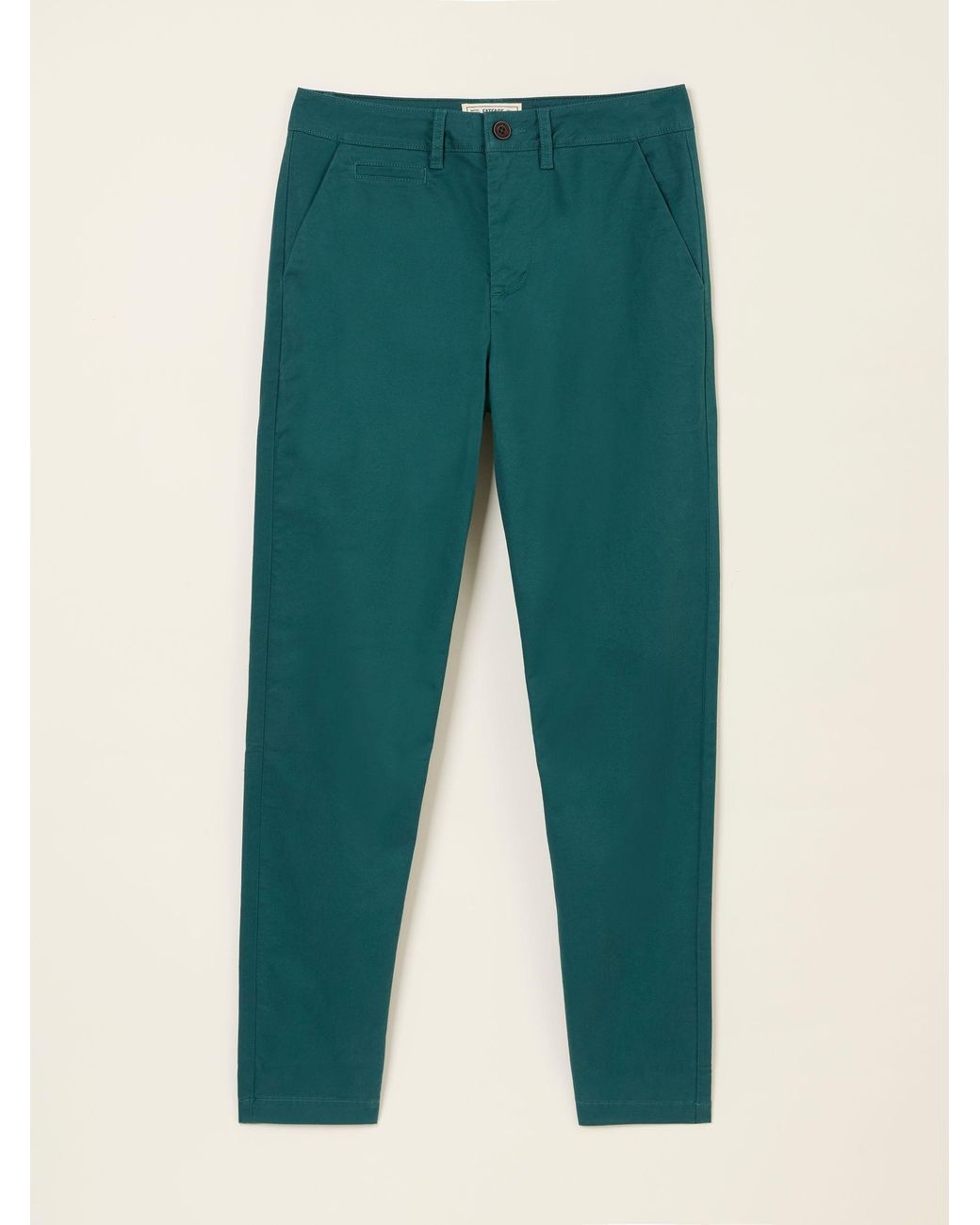 FatFace Green Rye Chino Trousers