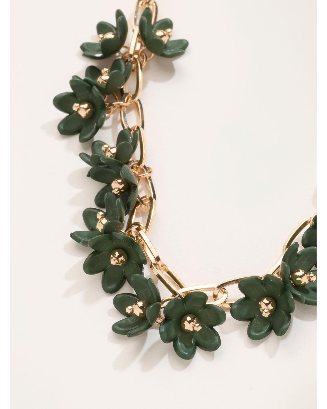 FatFace Natural Fatface Statement Party Necklace