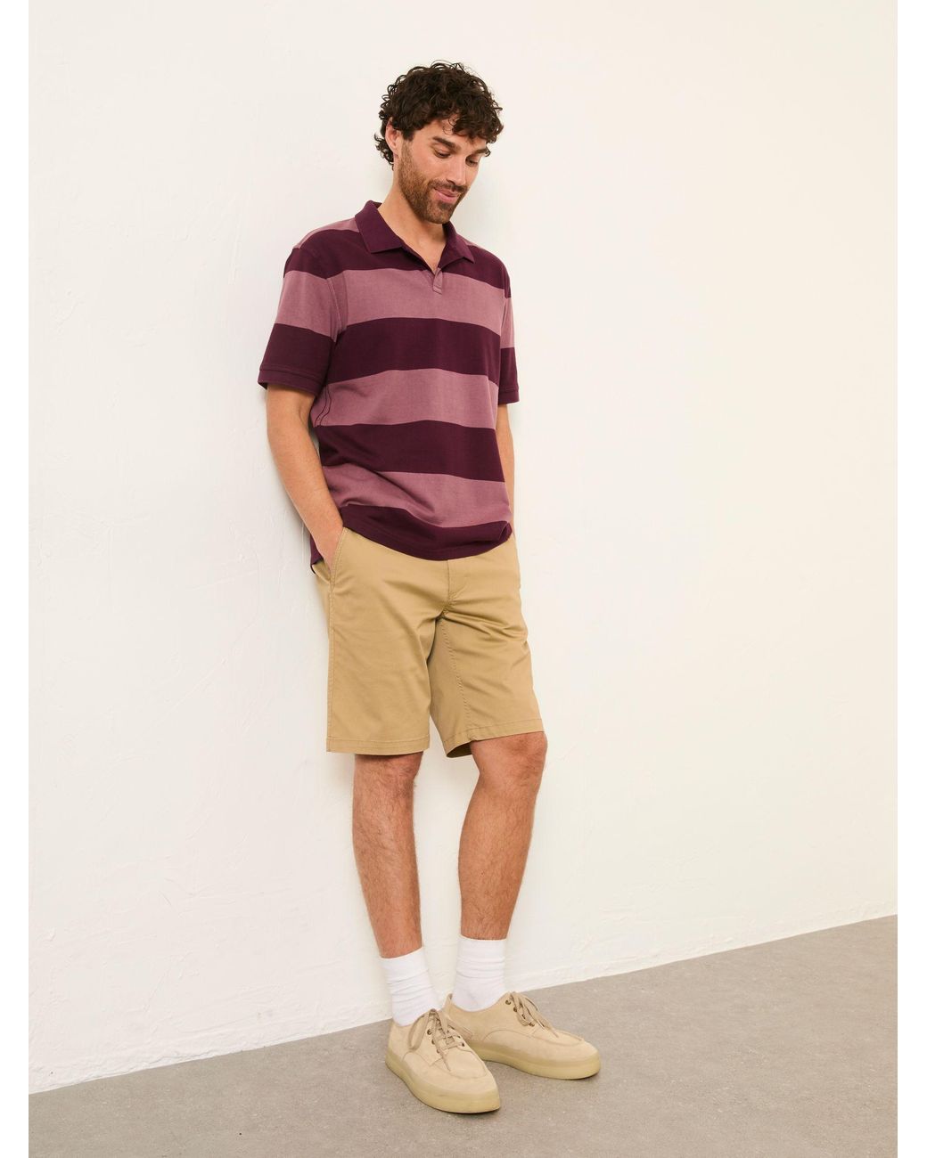 FatFace Natural Mawes Chino Shorts for men