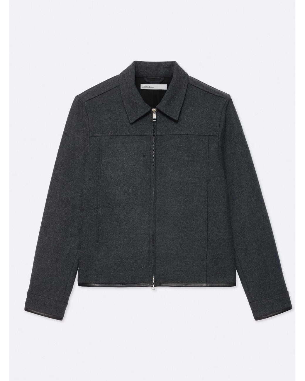 AllSaints Black Allsaints Carlow Jacket for men