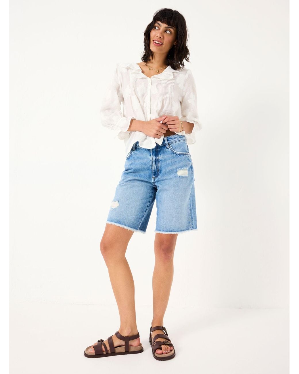 FatFace Blue Isabella Bermuda Shorts